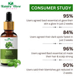 Thumbnail for Nature Glow Herbal Kumkumadi & Basil Essential Oil Combo - Distacart