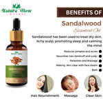 Thumbnail for Nature Glow Herbal Sandalwood & Termaric Aromatherapy Oil Combo - Distacart