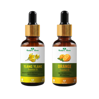 Nature Glow Herbal Ylang Ylang & Orange Essential Oil Combo - Distacart