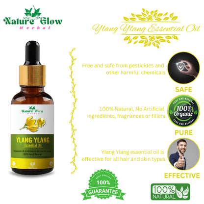 Nature Glow Herbal Ylang Ylang & Orange Essential Oil Combo - Distacart