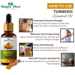 Thumbnail for Nature Glow Herbal Lavender & Cedarwood & Turmeric Essential Oil Combo - Distacart