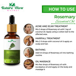 Thumbnail for Nature Glow Herbal Lavender & Rosemary & Eucallypatus Essential Oil Combo - Distacart