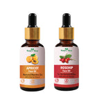 Thumbnail for Nature Glow Herbal Apricoat & Rosehip Facial Oil - Pack of 2