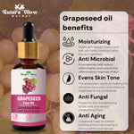 Thumbnail for Nature Glow Herbal Grapeseed, Argan & Rosehip Facial Oil Combo - Distacart
