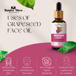 Thumbnail for Nature Glow Herbal Grapeseed, Argan & Rosehip Facial Oil Combo - Distacart