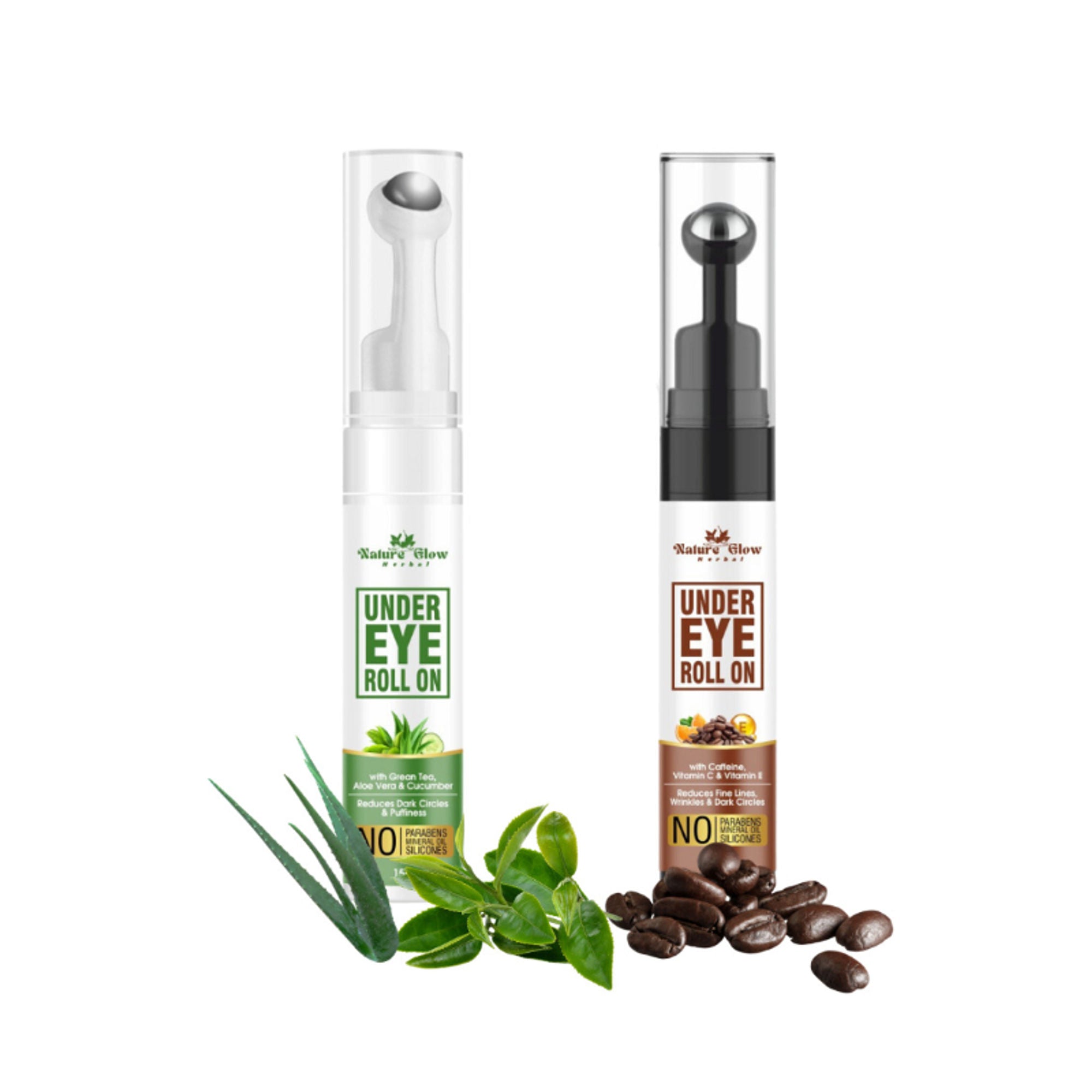 Nature Glow Herbal Under Eye Gel - Pack of 2