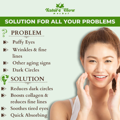 Nature Glow Herbal Under Eye Gel Combo - Distacart