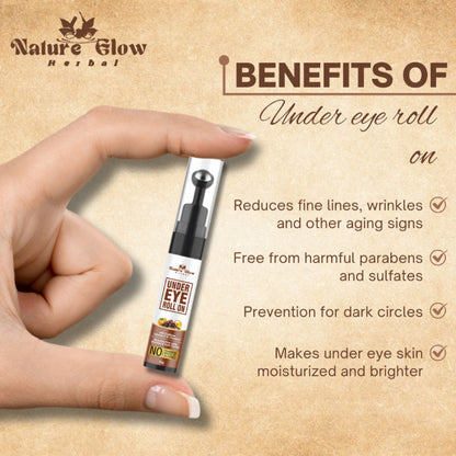 Nature Glow Herbal Under Eye Gel Combo - Distacart