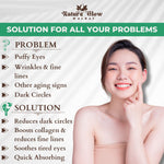 Thumbnail for Nature Glow Herbal Under Eye Serum & Bluebery Roll On Combo - Distacart