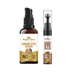 Thumbnail for Nature Glow Herbal Under Eye Serum & Caffeine Roll Combo - Distacart
