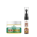Thumbnail for Nature Glow Herbal Under Eye Cream & Caffiene Roll On - Pack of 2