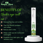 Thumbnail for Nature Glow Herbal Under Eye Cream & Greentea Gel Roll On Combo - Distacart