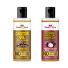 Nature Glow Herbal Castor & Onion With Black Seed Hair Oil - Pack Of 2