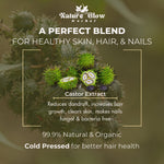 Thumbnail for Nature Glow Herbal Castor Oil & 4 In 1 Hair Oil Combo - Distacart