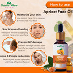 Thumbnail for Nature Glow Herbal Apricoat Facial Oil - Distacart