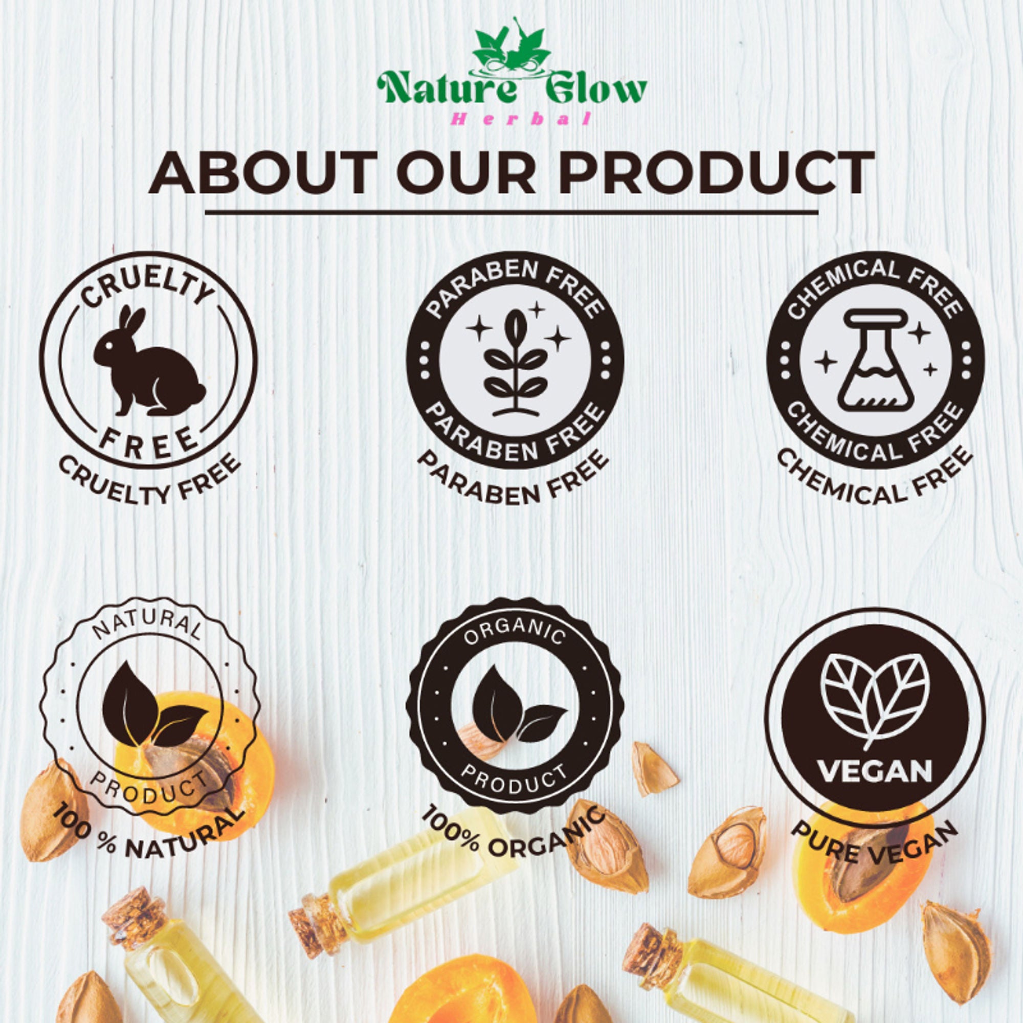 Nature Glow Herbal Apricoat Facial Oil - Distacart