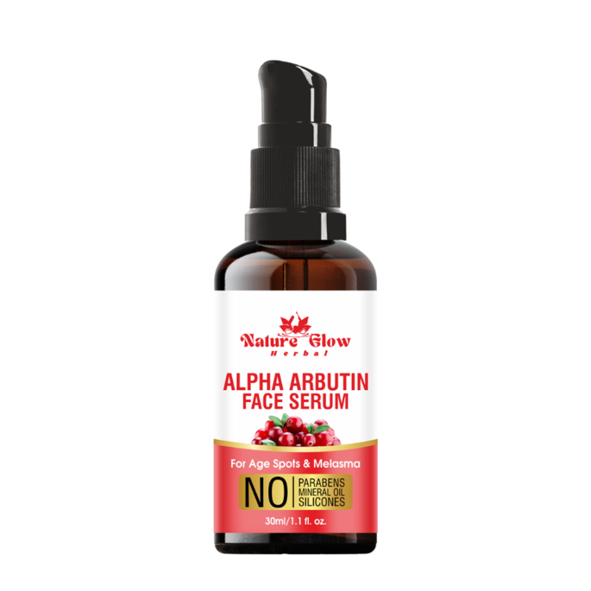 Nature Glow Herbal Alpha Arbutin Face Serum - Distacart