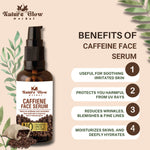Thumbnail for Nature Glow Herbal Caffeine Face Serum Hydrating Face Serum For Glowing Skin - Distacart