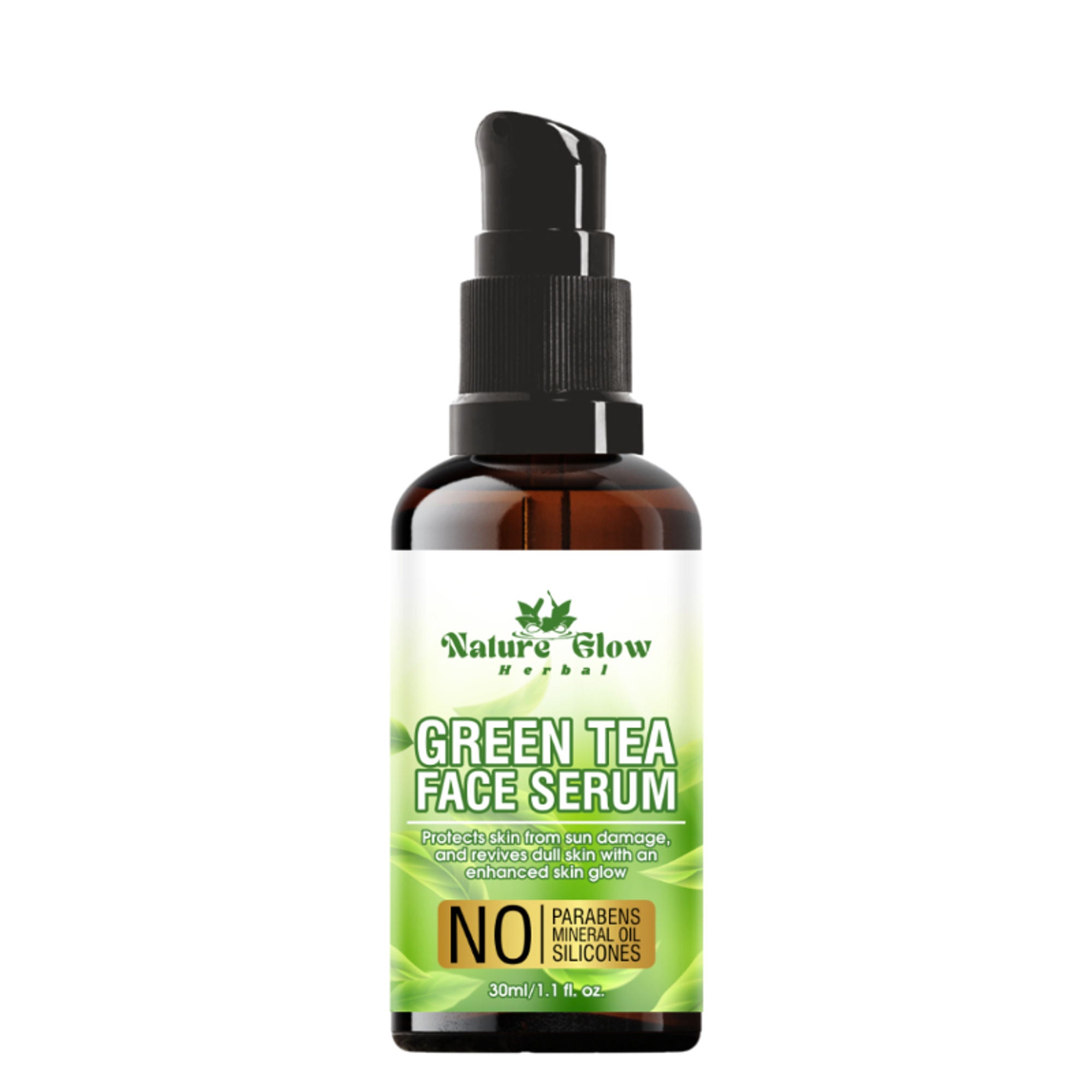 Nature Glow Herbal Green Tea Serum - Distacart