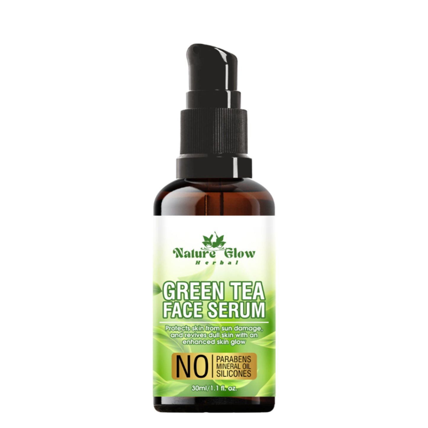 Nature Glow Herbal Green Tea Serum - Distacart