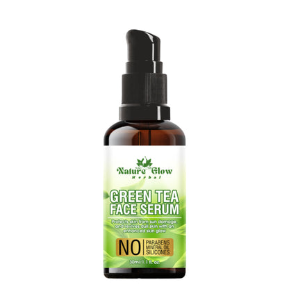 Nature Glow Herbal Green Tea Serum - Distacart
