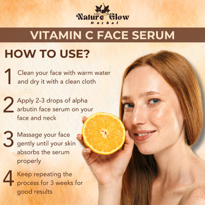 Nature Glow Herbal 20% Vitamin C Serum - Distacart