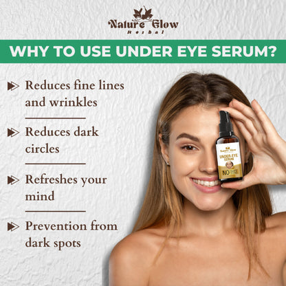 Nature Glow Herbal Under Eye Serum - Distacart
