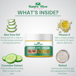 Thumbnail for Nature Glow Herbal Under Eye Cream, Brighten, Hydrate - Distacart