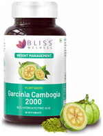 Thumbnail for bliss welness weight management garcinia combogia 2000 veg tablet