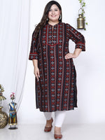 Thumbnail for Swasti Floral Embroidered Cotton Kurta