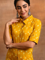 Thumbnail for Aks Ethnic Motifs Printed Pure Cotton Straight Kurta - Distacart