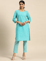 Thumbnail for All About You Bandhani Printed Regular Kurta with Trousers - Distacart