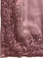 Thumbnail for kasee Embroidered Organza Saree - Distacart