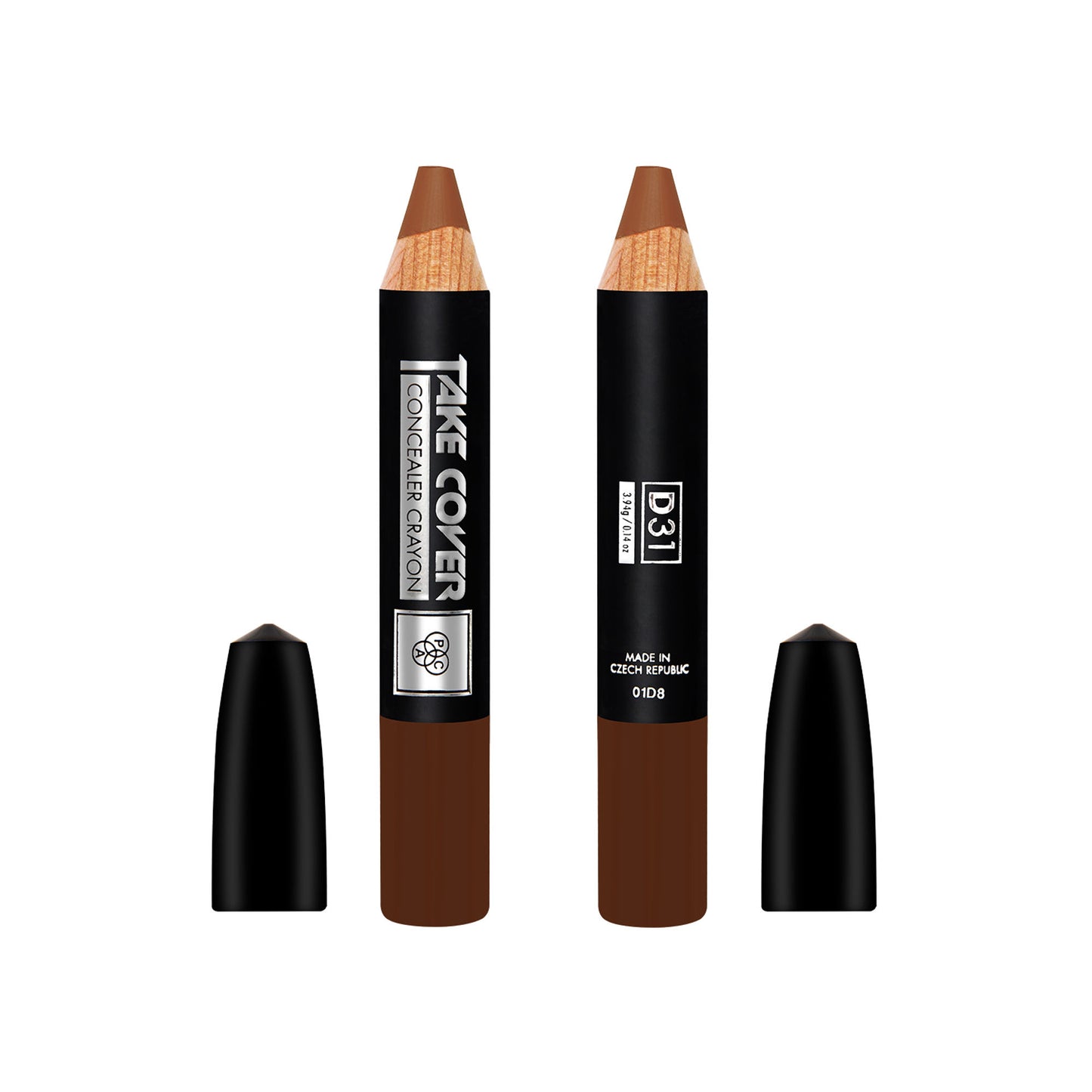 PAC Studio Take Cover Concealer Crayon - D31 Dark - Distacart