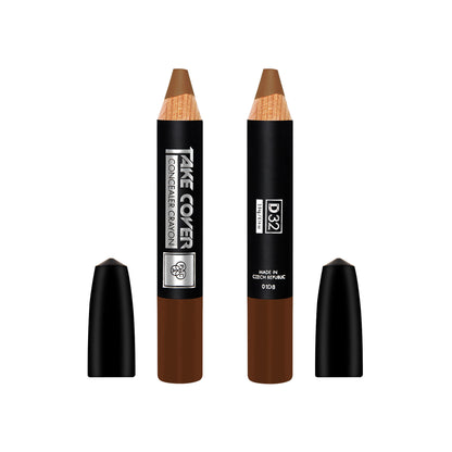 PAC Studio Take Cover Concealer Crayon - D32 Dark - Distacart