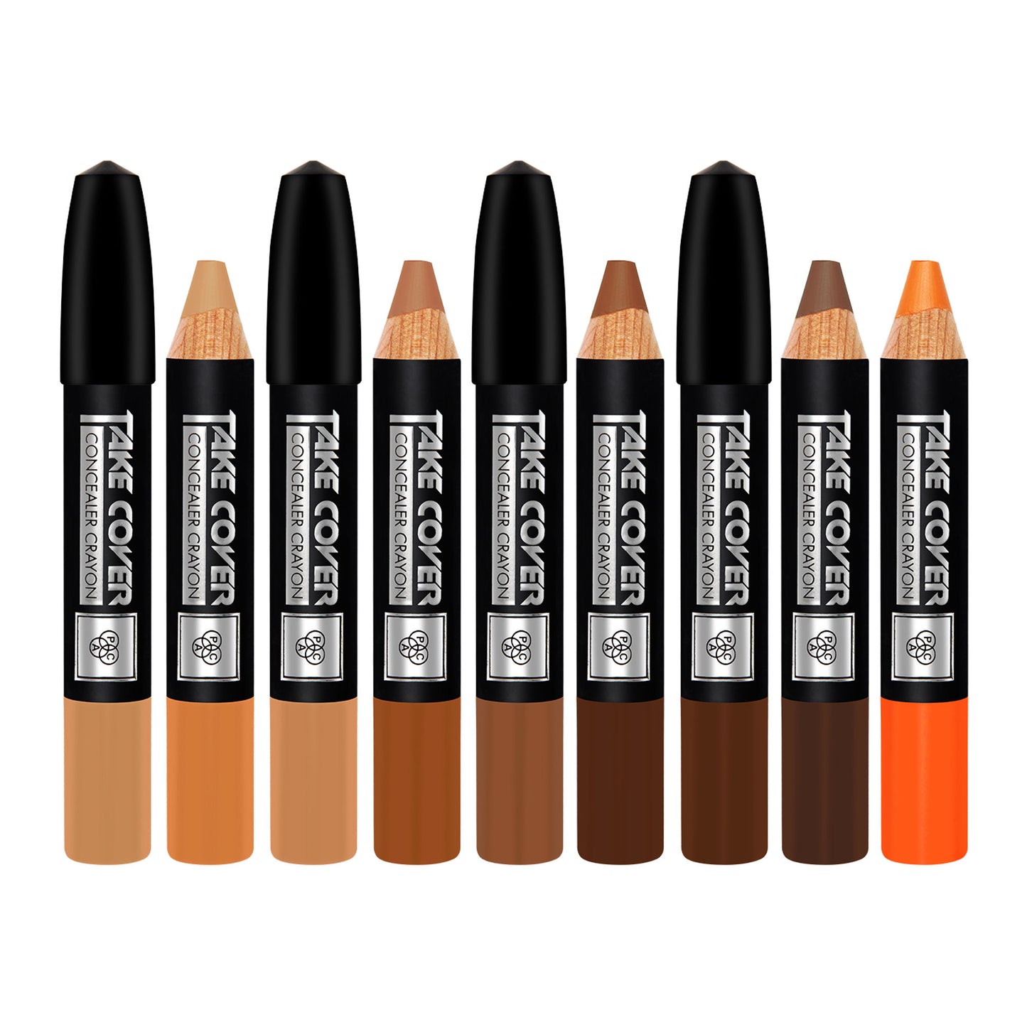 PAC Studio Take Cover Concealer Crayon - D33 Dark - Distacart