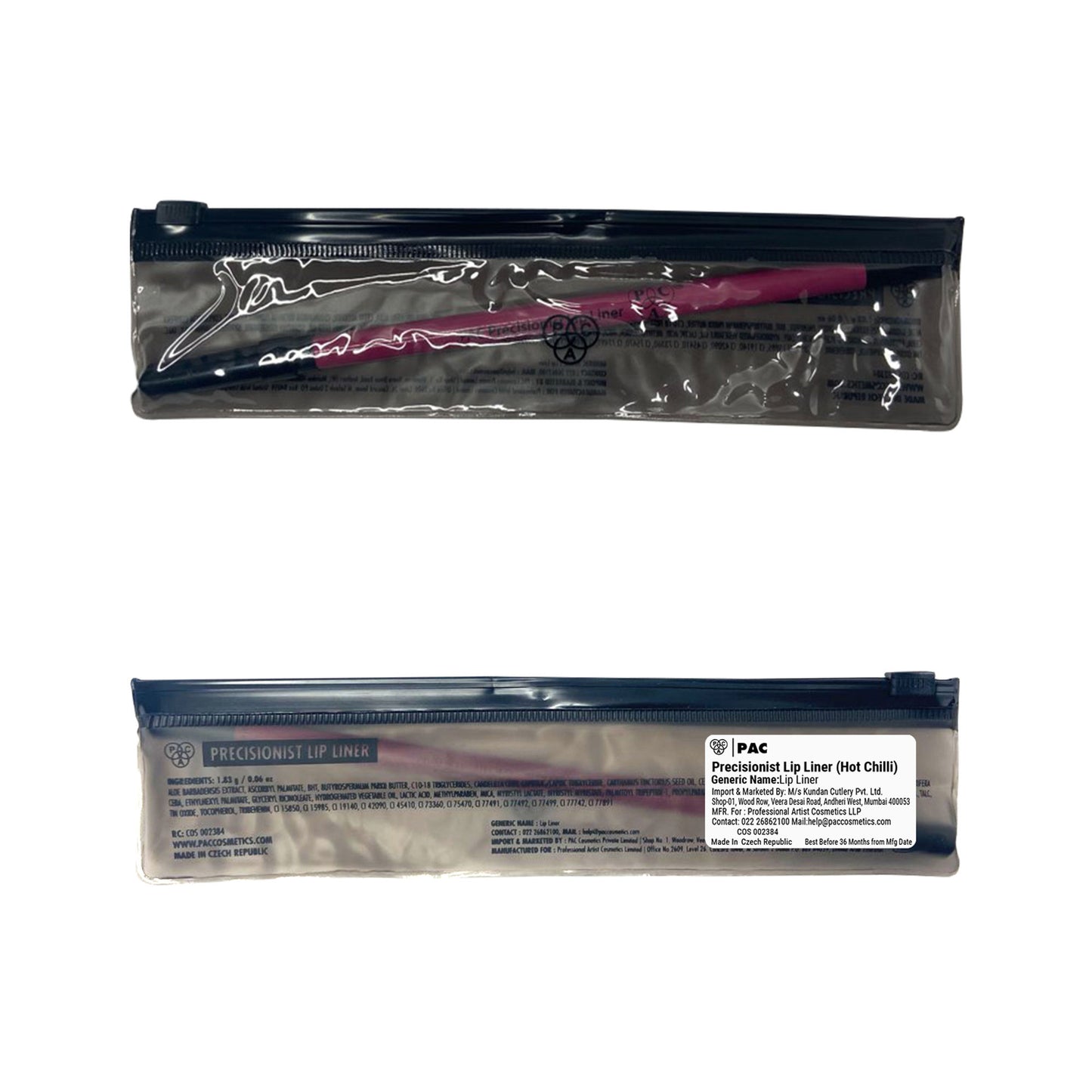 PAC Studio Precisionist Lip Liner - Hot Chilli - Distacart