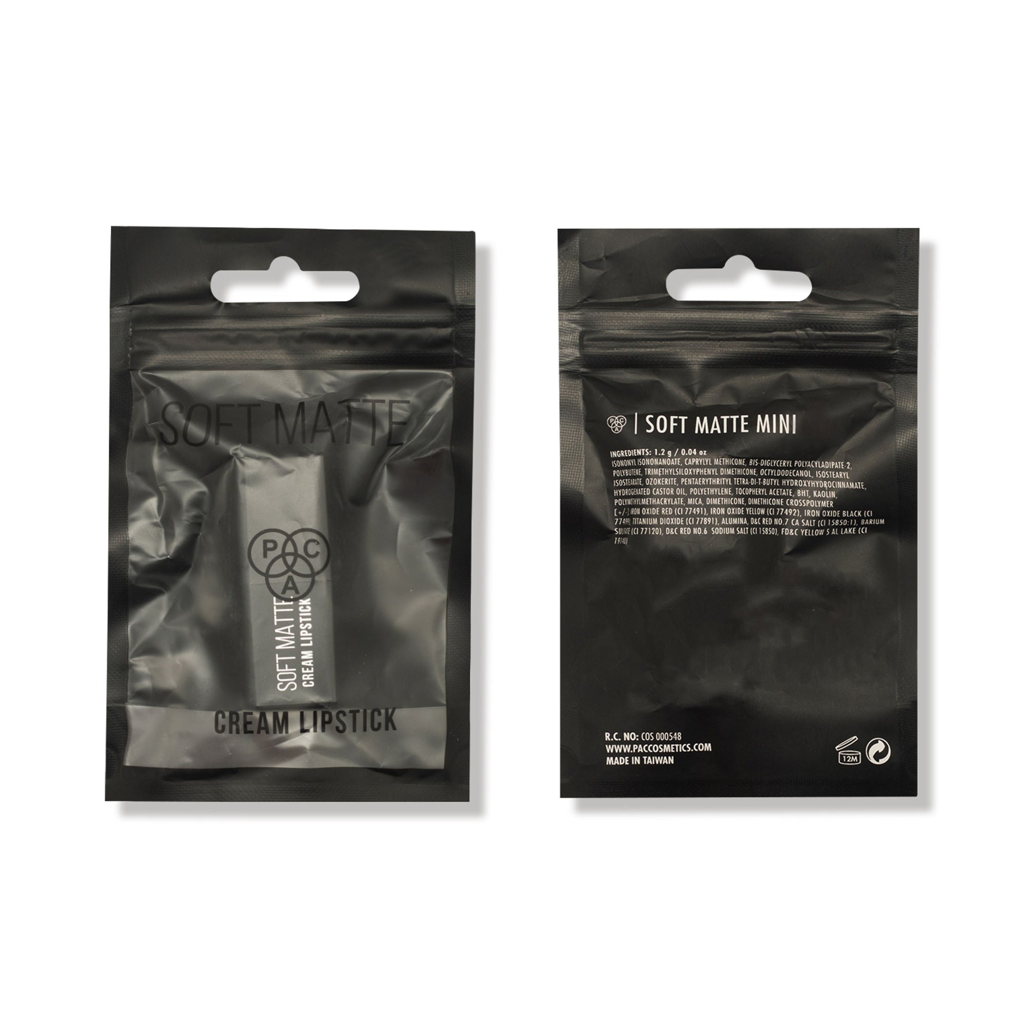 PAC Studio Soft Matte Cream Lipstick - 08 Wild Love - Distacart