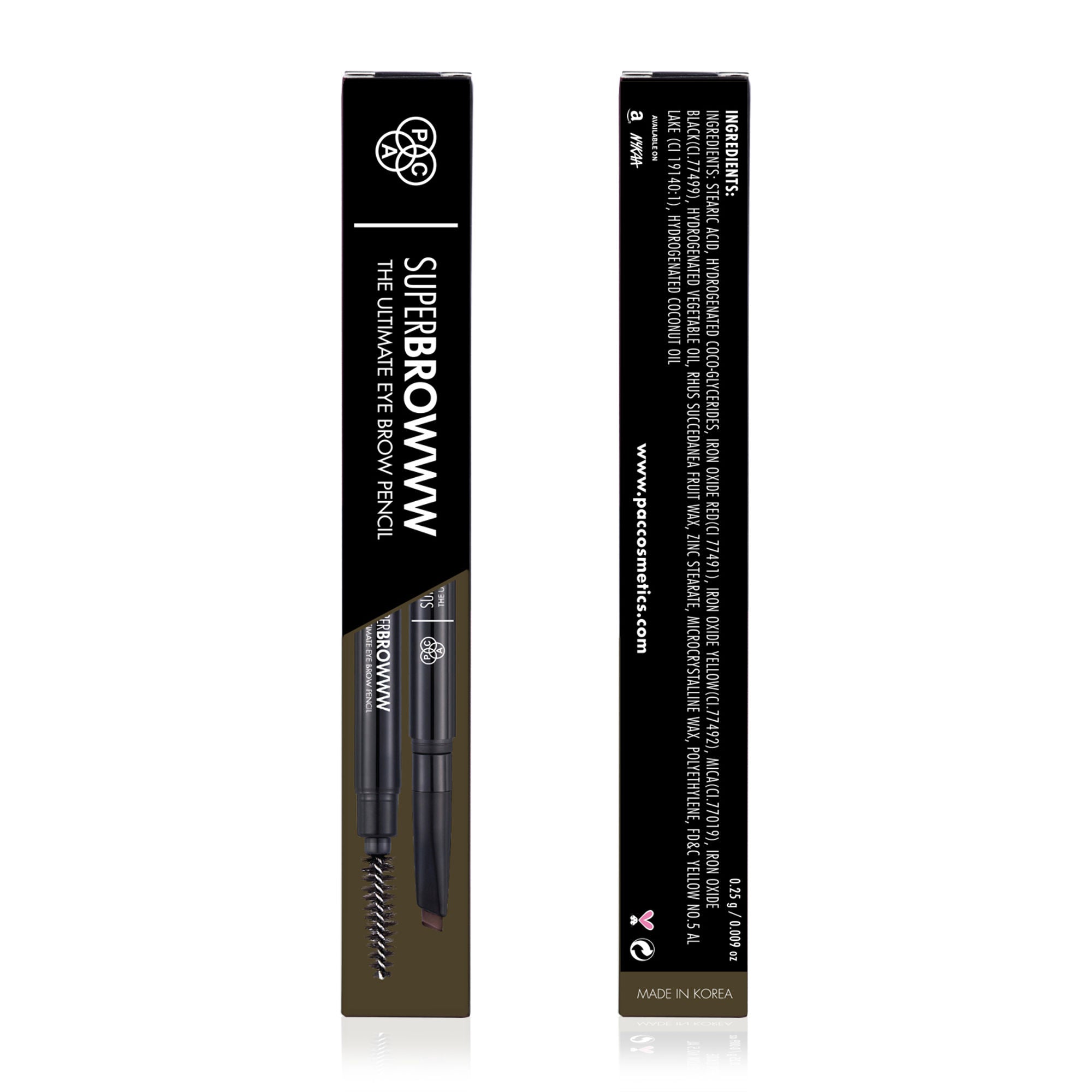 PAC Studio SuperBrowww Pencil - Ash Brown Grey - Distacart