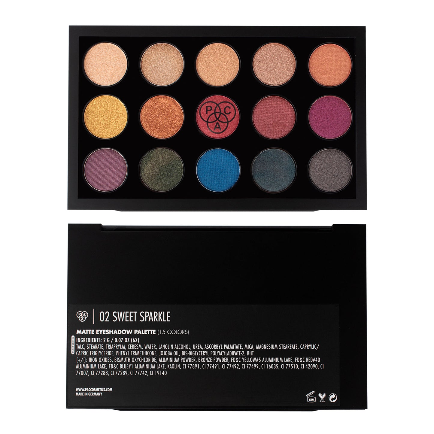 PAC Studio Ultra Shadow X15, [S] - 02 Sweet Sparkle - Distacart