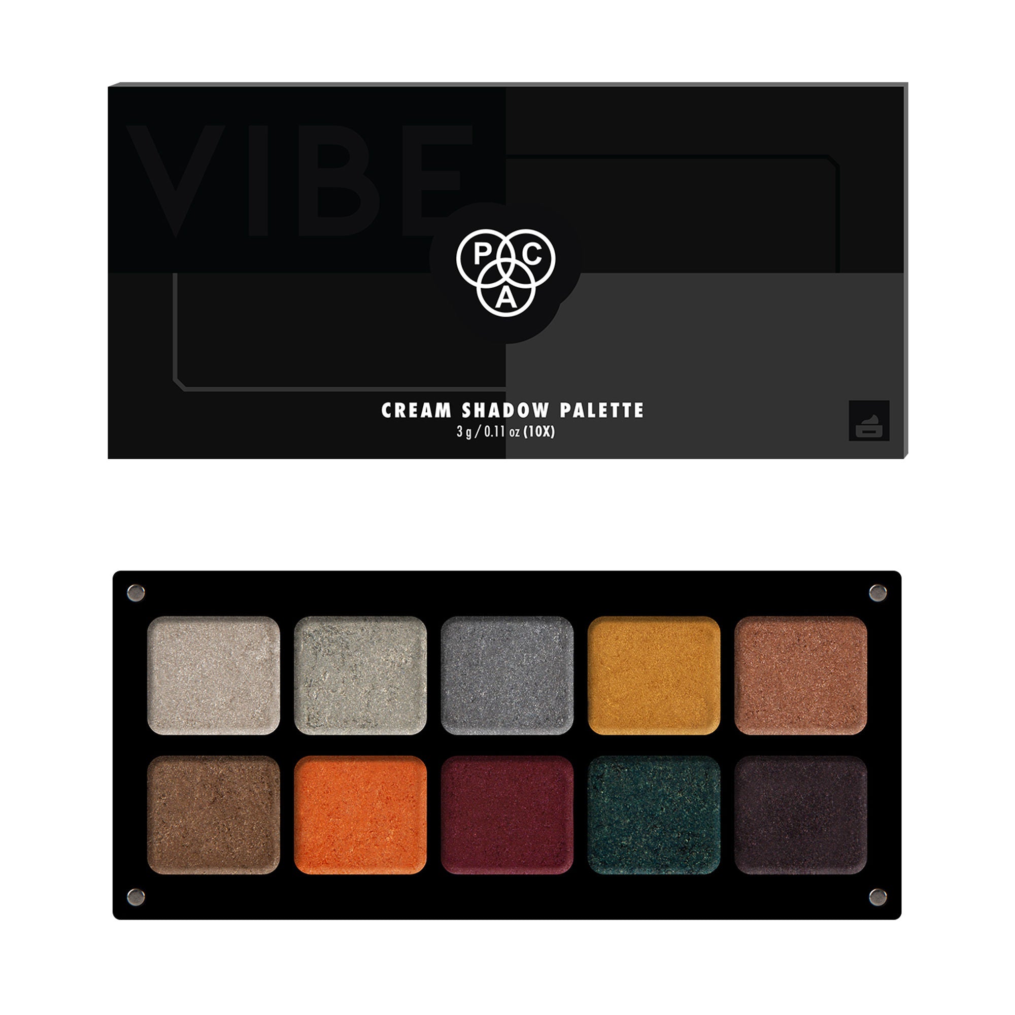 PAC Studio Vibe Cream Eyeshadow X10 - 01