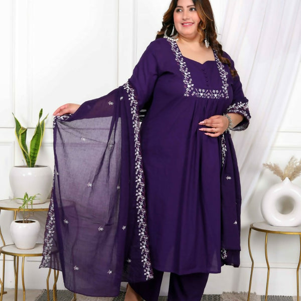 PURPLE_EMBROIDERY_DUPATTA_PS-2