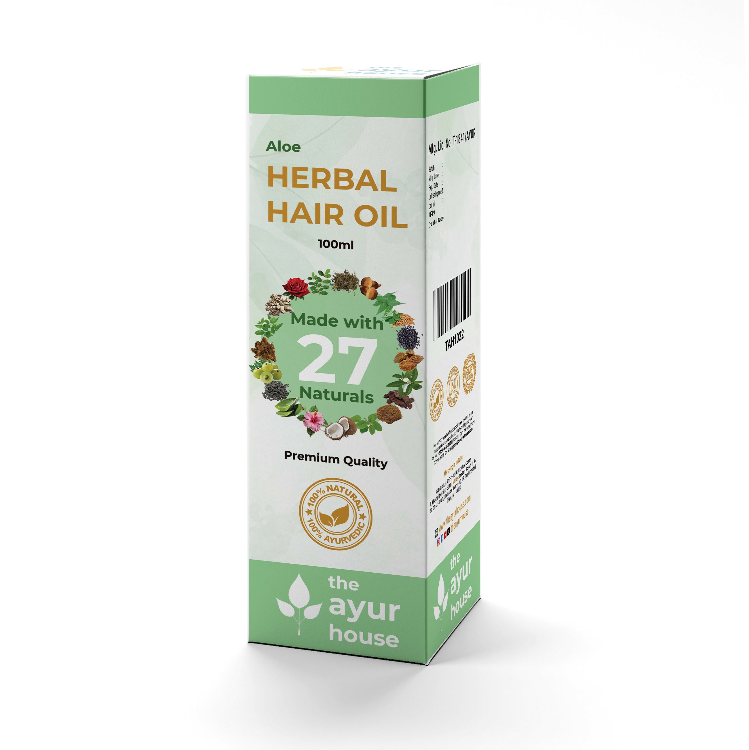 27 herbs Hair Oil 01