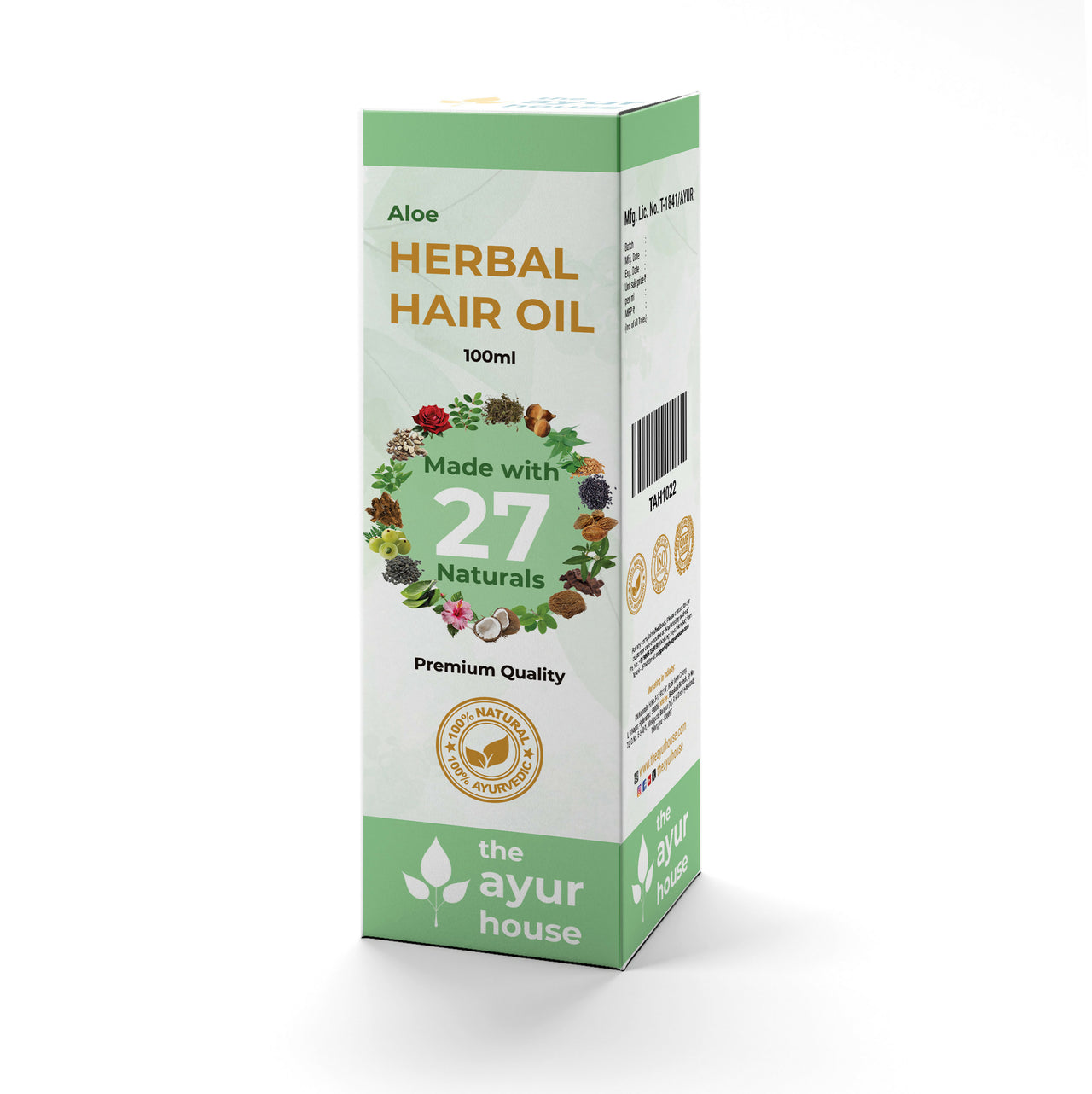 27 herbs Hair Oil 01