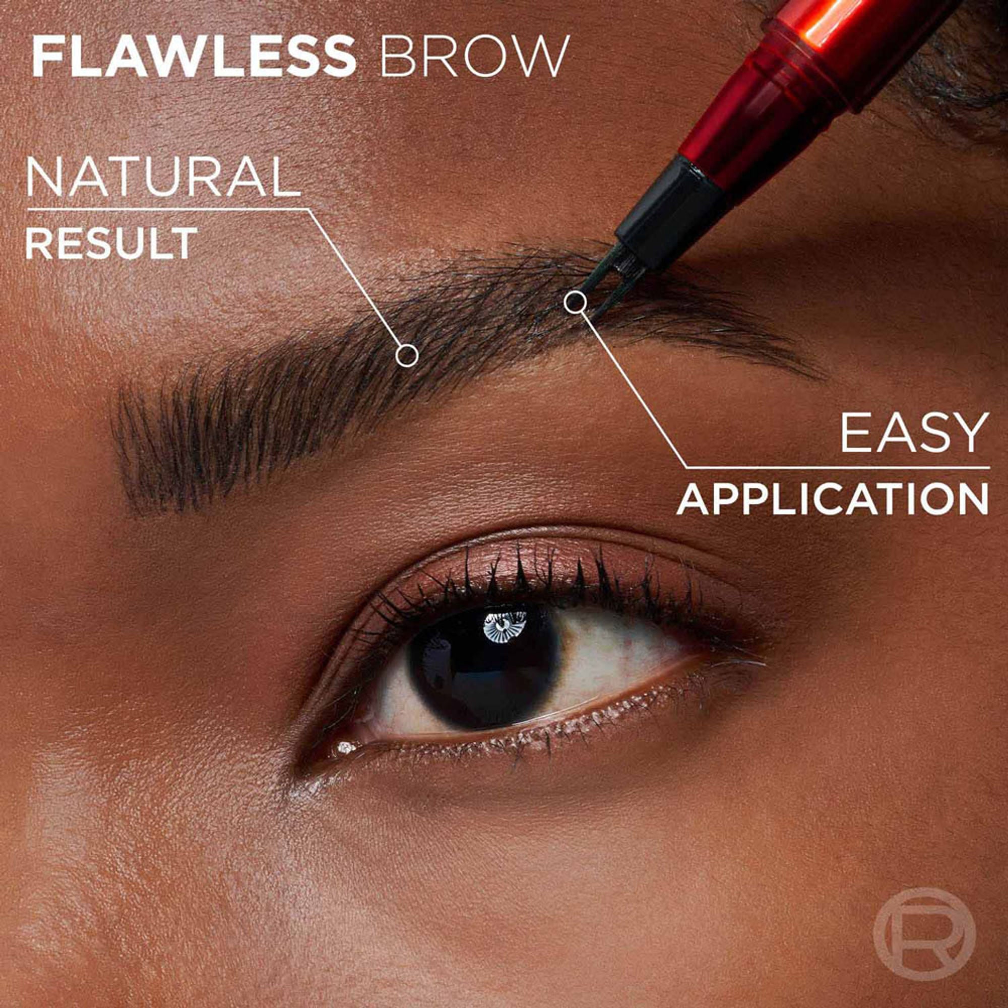 L'Oreal Paris Infaillible Faux Brow Eyebrow Pen For Natural & Full Brows - Granite - Dista