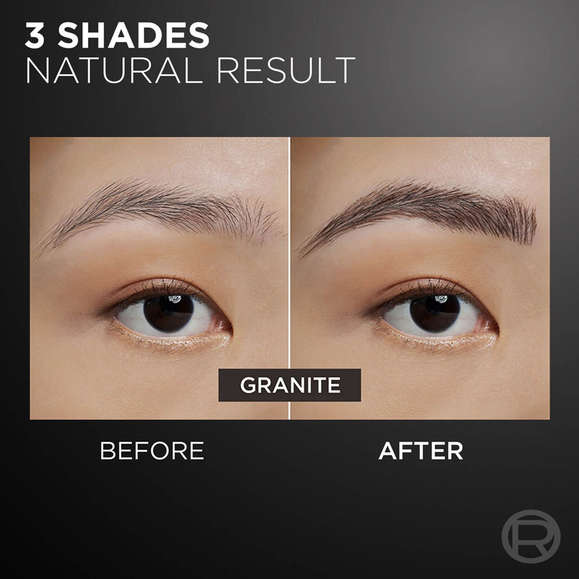 L'Oreal Paris Infaillible Faux Brow Eyebrow Pen For Natural & Full Brows - Granite - Dista