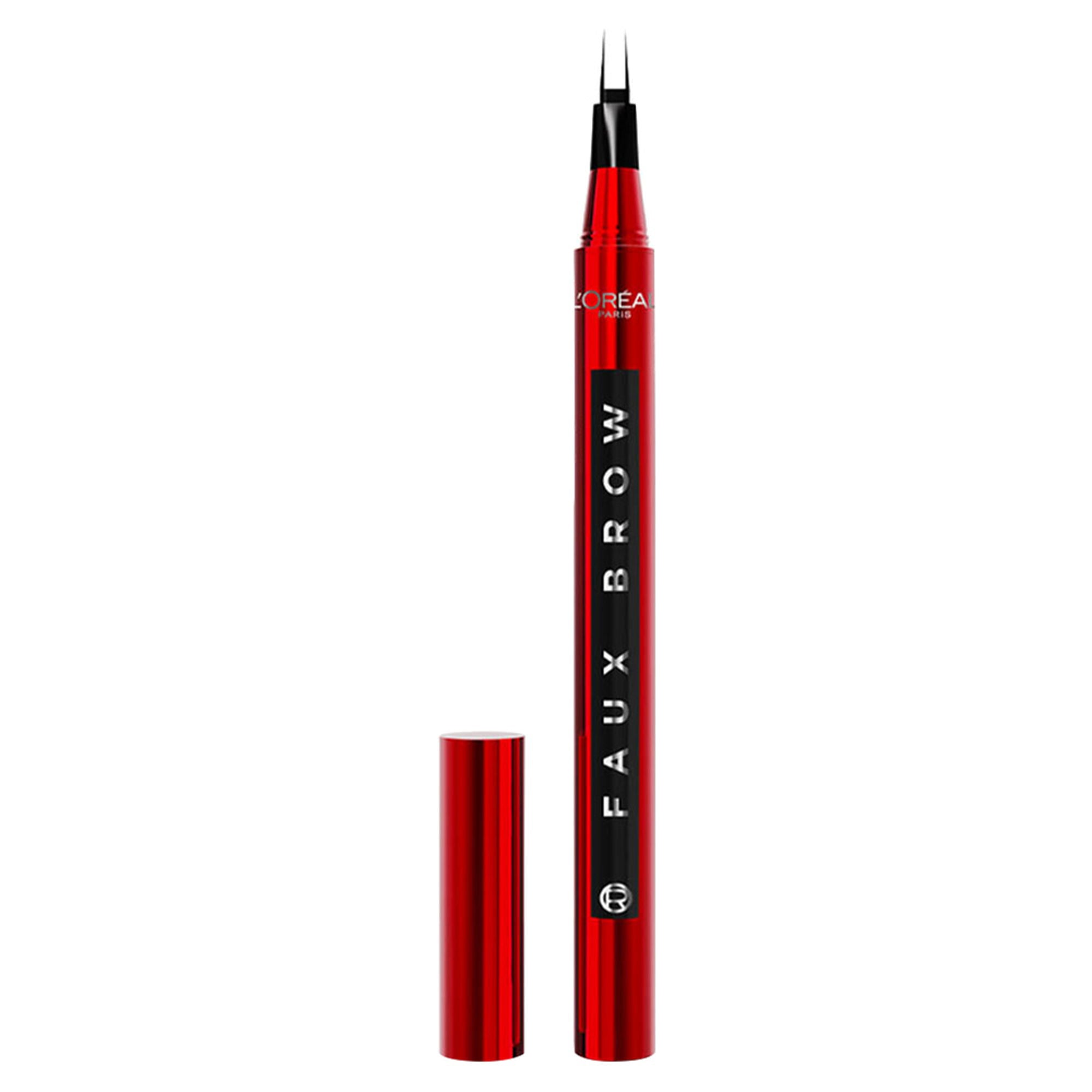L'Oreal Paris Infaillible Faux Brow Eyebrow Pen For Natural & Full Brows - Soft Black - Dista