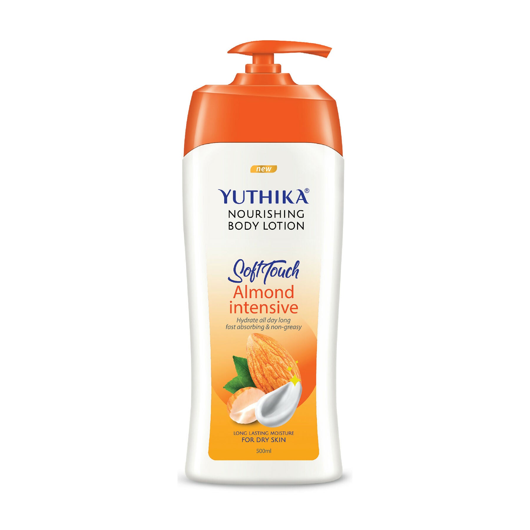 Yuthika Almond Nourish Body Lotion - Distacart
