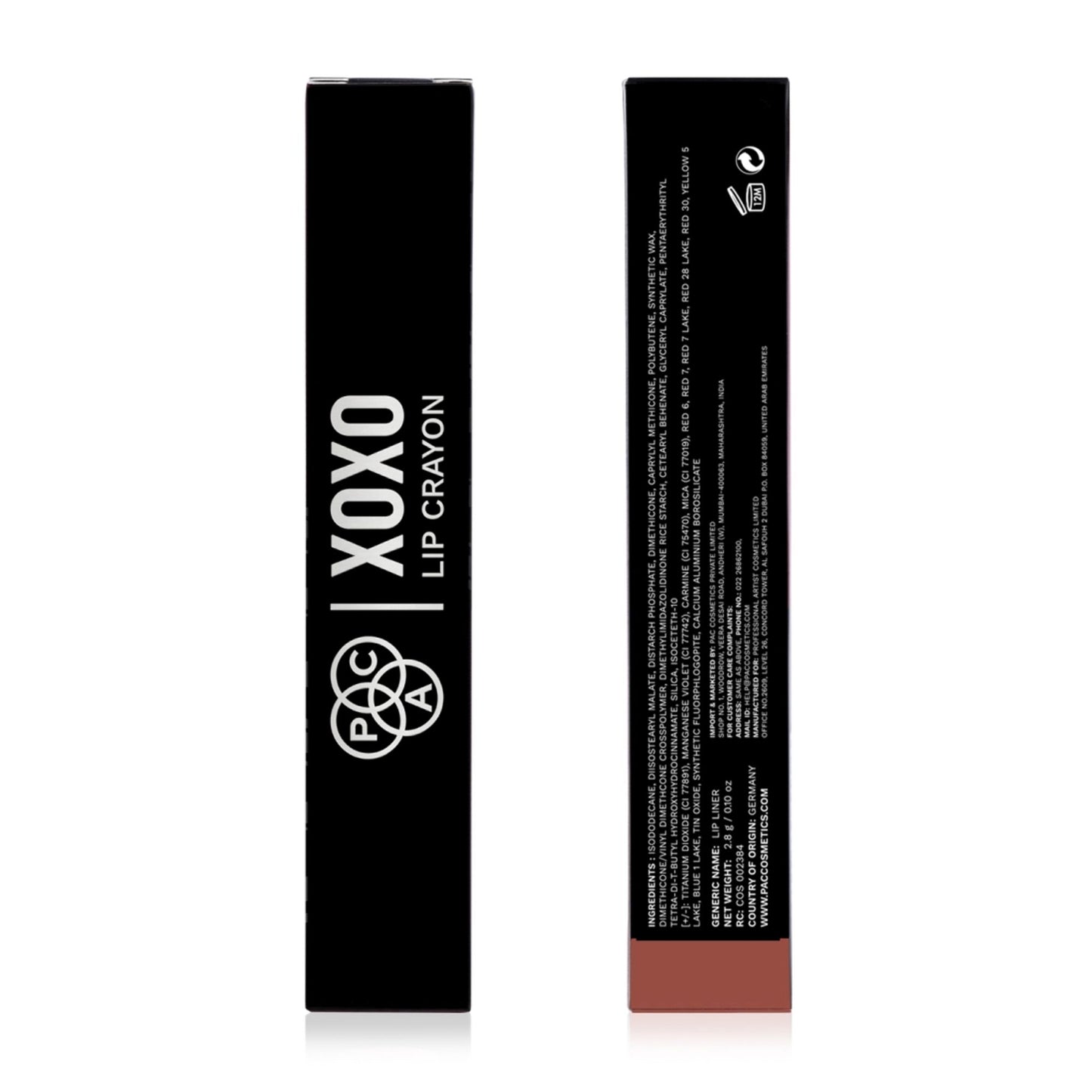 PAC Studio XOXO Lip Crayon - Bare Necessities - Distacart
