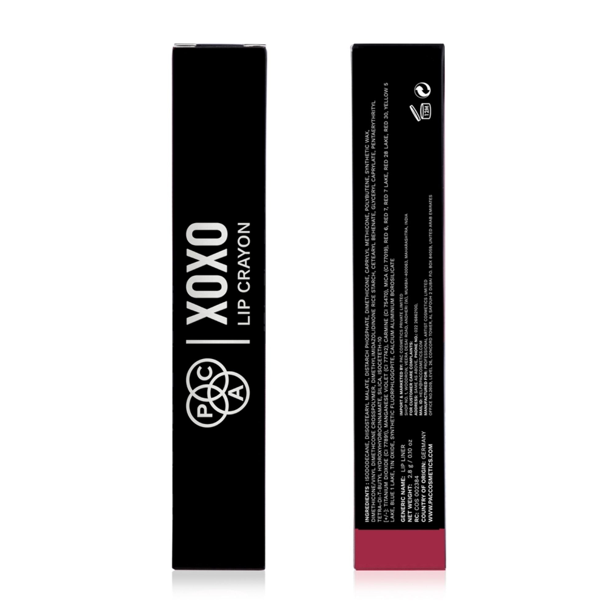 PAC Studio XOXO Lip Crayon - Lovey Dovey - Distacart